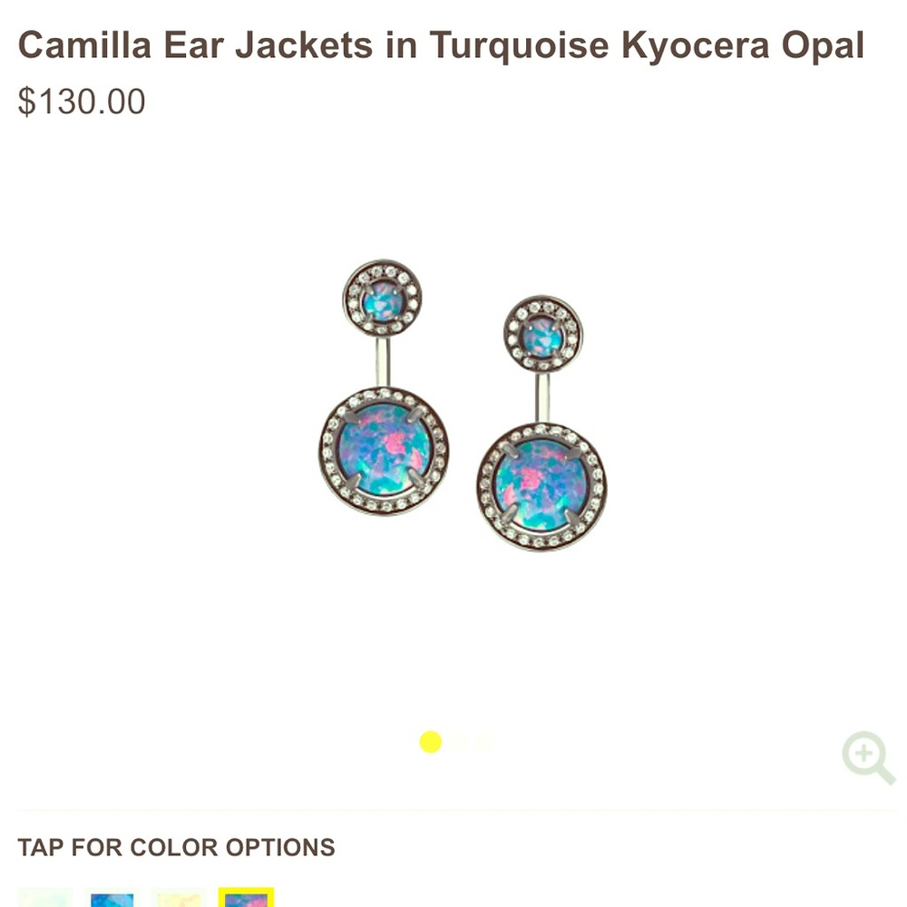 NWT Kendra Scott Camilla Ear Jackets